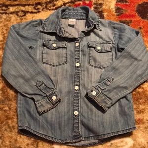 Carter’s 5T denim button up